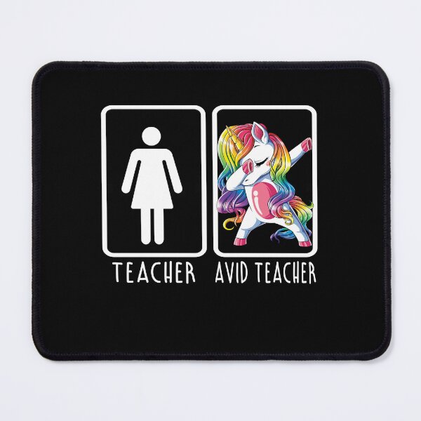 Item preview, Funny Unicorn Dabbing Teacher AVID Teacher Back To School, First Day Of School Gifts designed and sold by StepnitzStore.