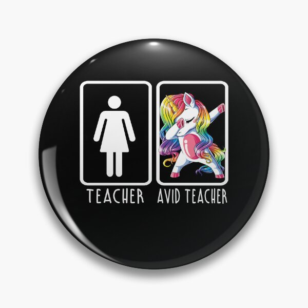 Item preview, Funny Unicorn Dabbing Teacher AVID Teacher Back To School, First Day Of School Gifts designed and sold by StepnitzStore.