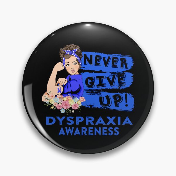 Item preview, Dyspraxia Warrior - Never Give Up! - Support Dyspraxia Warrior Gifts designed and sold by whlrcheryl.