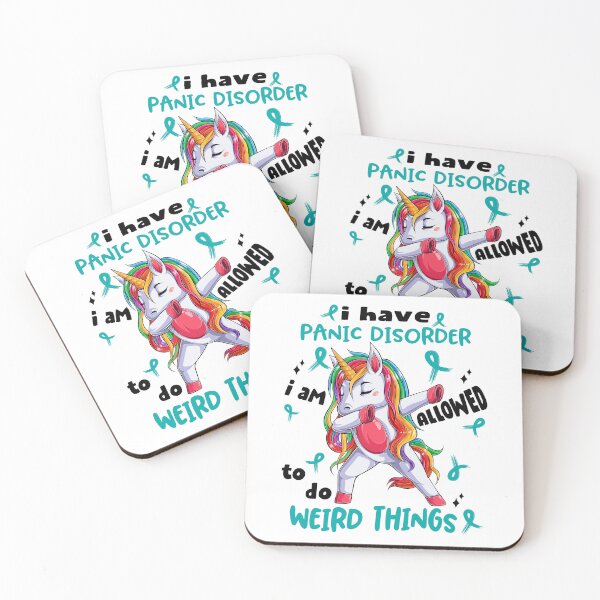 Item preview, Panic Disorder Awareness Funny I have Panic Disorder i'm allowed to do Weird Things! designed and sold by JanetShop809.