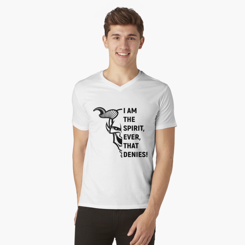 Artikel-Vorschau von T-Shirt mit V-Ausschnitt, designt und verkauft von dynamitfrosch.