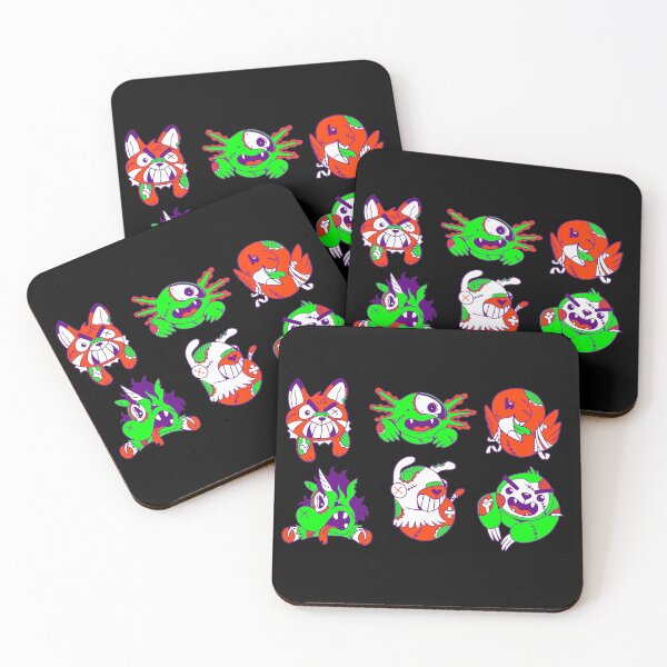 Item preview, halloween animal zombies creepy monster designed and sold by Gossip Rag.