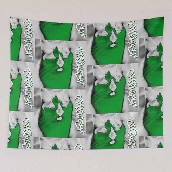 Item preview, Meowish / Logo - Bobette - Edition Greyish Light (Green Glue Version) designed and sold by Brazz Official.