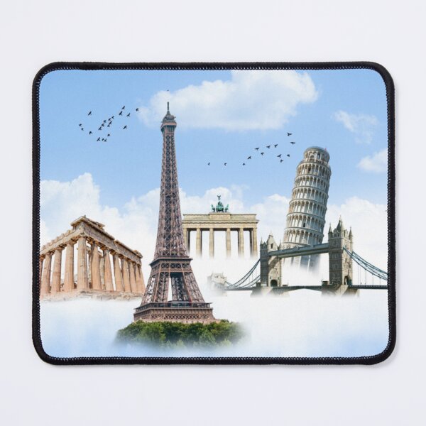 Item preview, World Monuments Historical Splendors rising in the Sky designed and sold by iziskosmos.