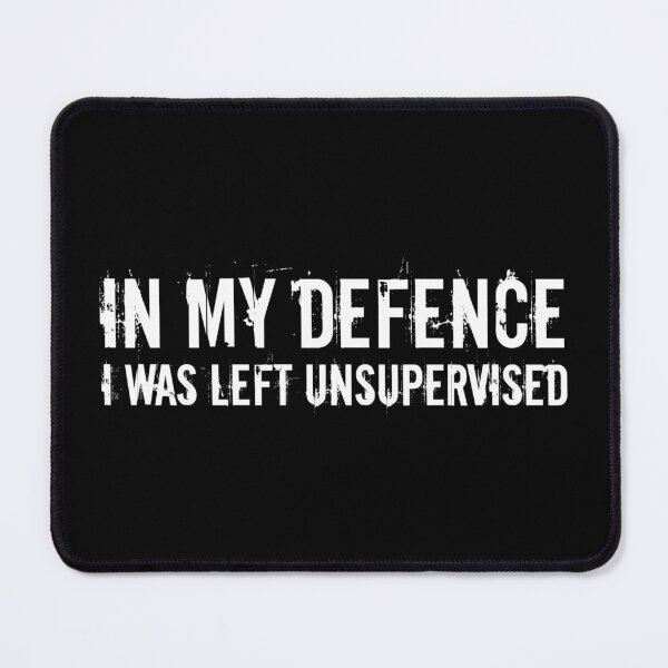 Item preview, Funny sarcasm in my defence i was left unsupervised vintage shirt  designed and sold by cizito.