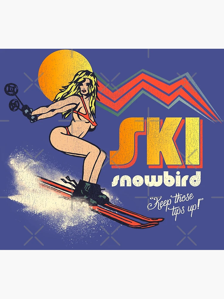 70年代 ビンテージ SKIPOLES＆SKI スキー デザイン ポスター 70年代 ビンテージ SKIPOLES＆SKI スキー デザイン ポスター 70年代