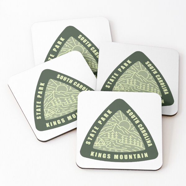 Item preview, Kings Mountain State Park SC Triangle Logo designed and sold by VanyaKar.