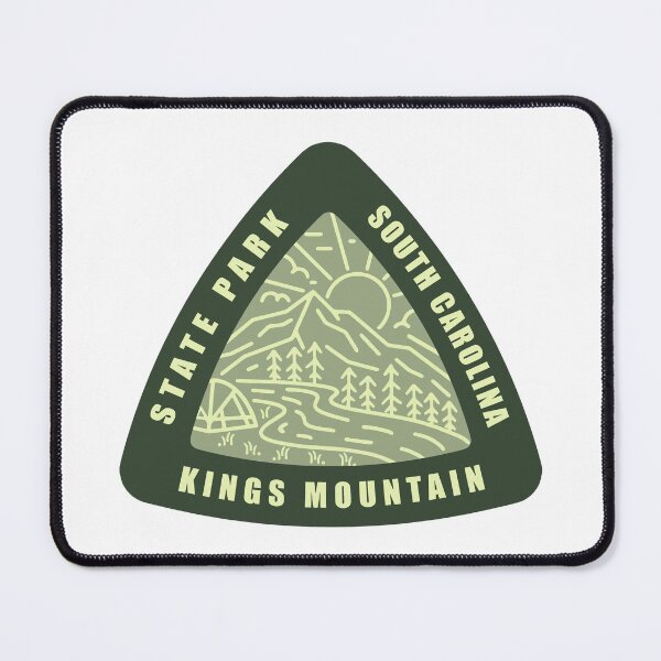 Item preview, Kings Mountain State Park SC Triangle Logo designed and sold by VanyaKar.
