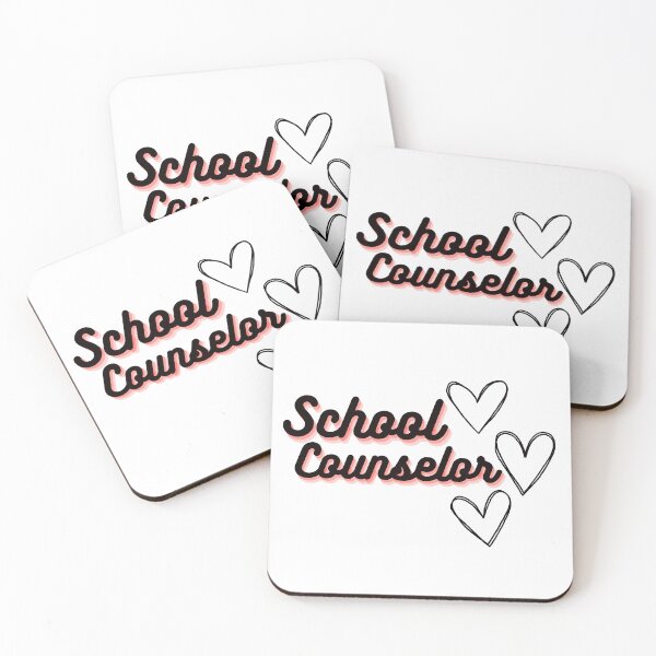 Item preview, School Counselor With Three Black Hearts designed and sold by SMillustrations.