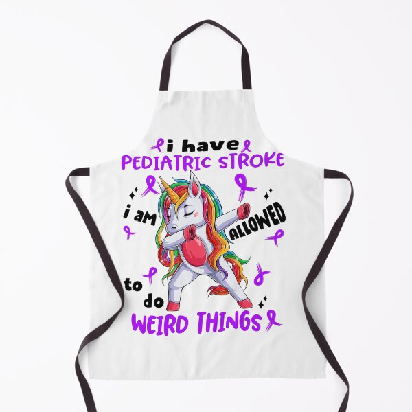 Item preview, Pediatric Stroke Awareness Funny I have Pediatric Stroke i'm allowed to do Weird Things! designed and sold by JanetShop809.