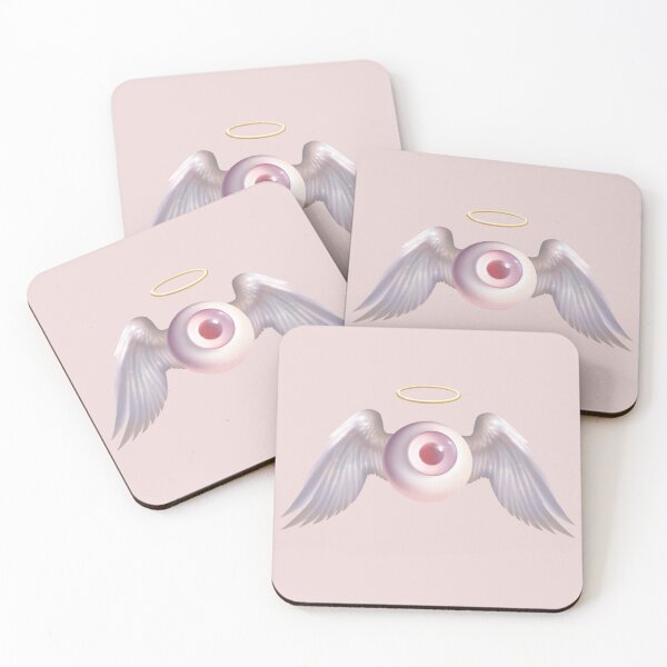 Item preview, Biblical Pink Eyeball Angel  designed and sold by cinnamon-pearl.