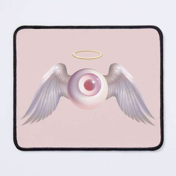 Item preview, Biblical Pink Eyeball Angel designed and sold by cinnamon-pearl.