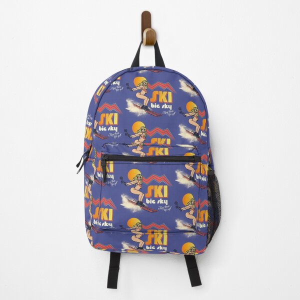 Item preview, Ski Big Sky 70s/80s Retro Souvenir Style Skiing designed and sold by ourkid.