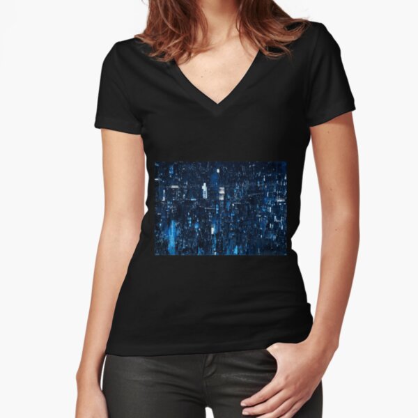 Fitted V-Neck T-Shirt