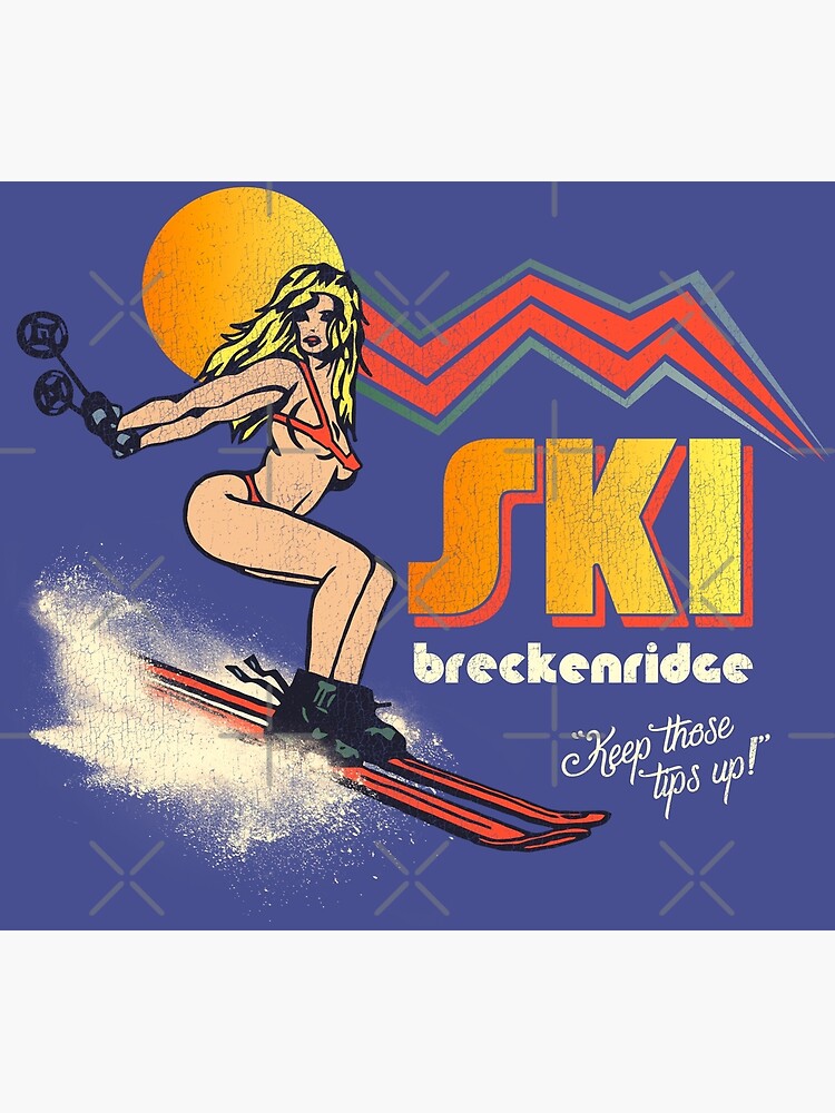 Ski Breckenridge 70s/80s Retro Souvenir Style Skiing