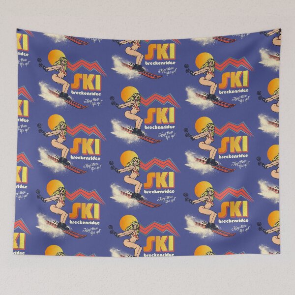 Item preview, Ski Breckenridge 70s/80s Retro Souvenir Style Skiing designed and sold by ourkid.