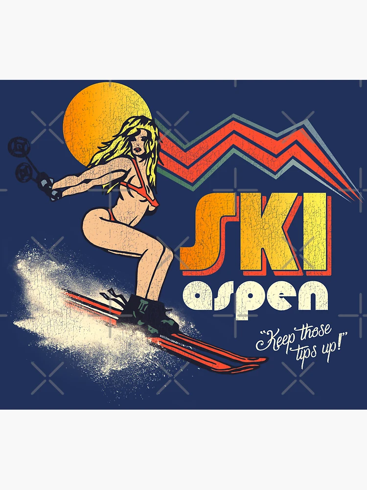 Ski Aspen 70s/80s Retro Souvenir Style Skiing