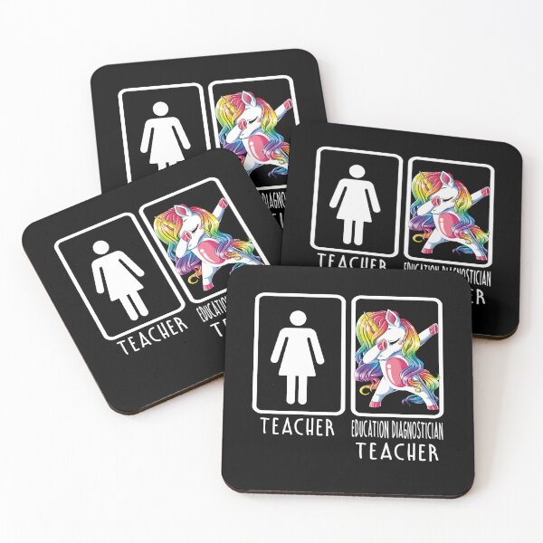 Item preview, Funny Unicorn Dabbing Teacher Education Diagnostician Teacher Back To School, First Day Of School Gifts designed and sold by StepnitzStore.