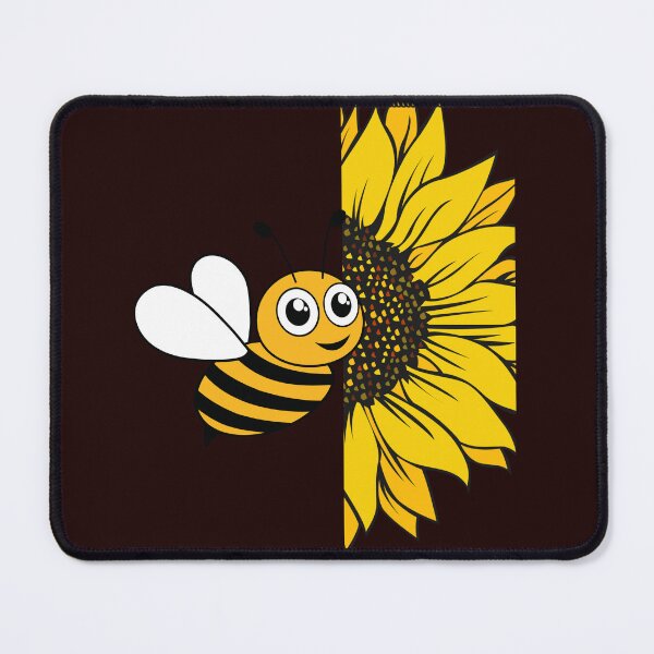 Item preview,  COLOFULLYSUN FLOWER AND BEE PRINT. designed and sold by marie1919.