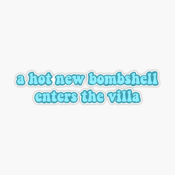 a hot new bombshell | Sticker