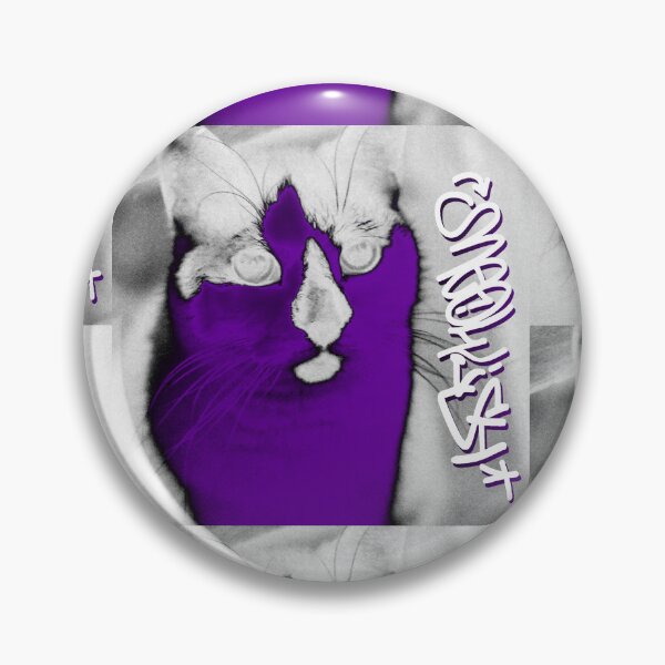 Item preview, Meowish / Logo - Bobette - Edition Greyish Light (Bright Purple Days Version) designed and sold by Brazz Official.