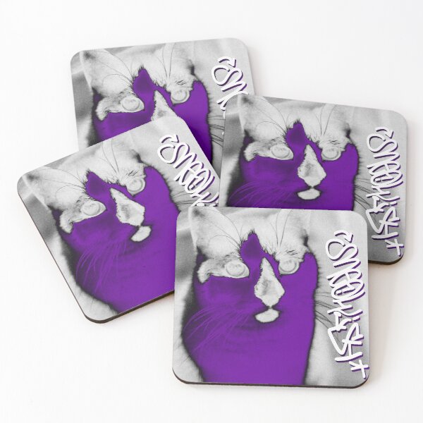 Item preview, Meowish / Logo - Bobette - Edition Greyish Light (Bright Purple Days Version) designed and sold by Brazz Official.