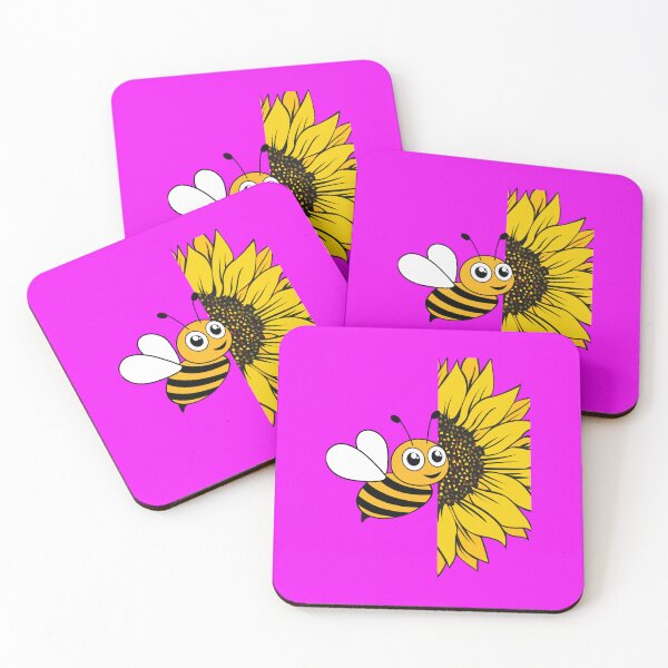 Item preview,   COLOFULLYSUN FLOWER AND BEE PRINT. designed and sold by marie1919.