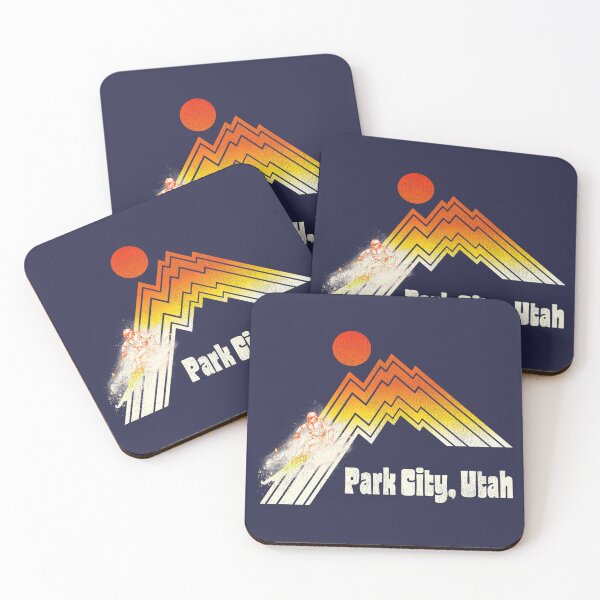 Item preview, Park City Utah 70s/80s Retro Souvenir Style Skiing designed and sold by ourkid.