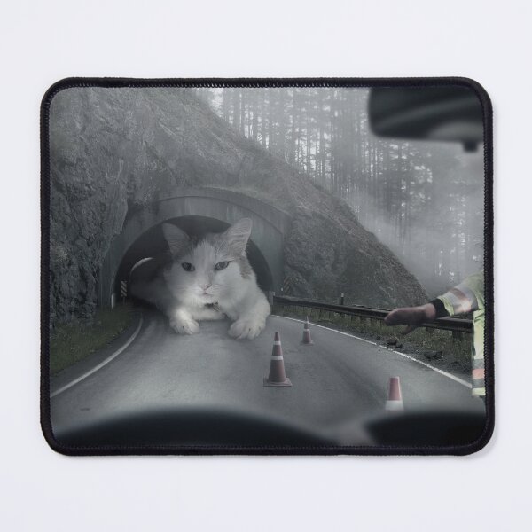 Item preview, Cat on the road designed and sold by Felipe Soares.