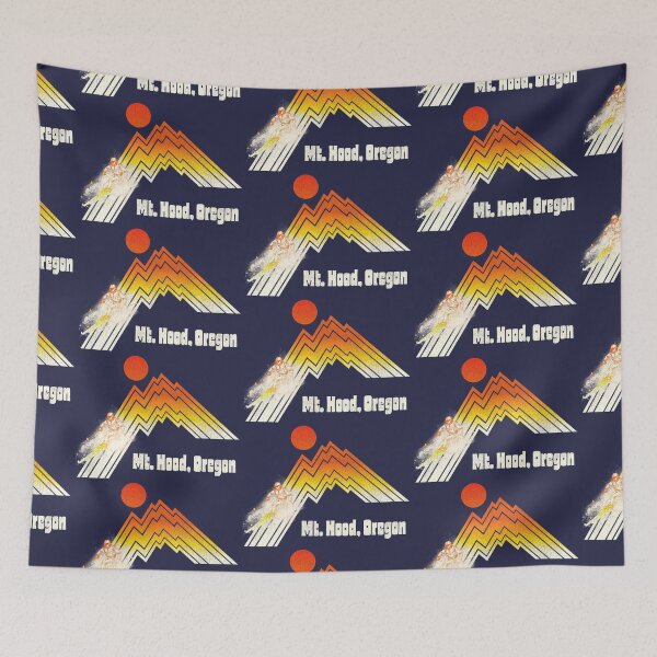 Item preview, Mt Hood Oregon 70s/80s Retro Souvenir Style Skiing designed and sold by ourkid.