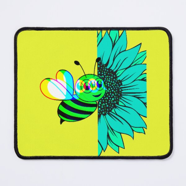 Item preview,   COLOFULLYSUN FLOWER AND BEE PRINT. designed and sold by marie1919.