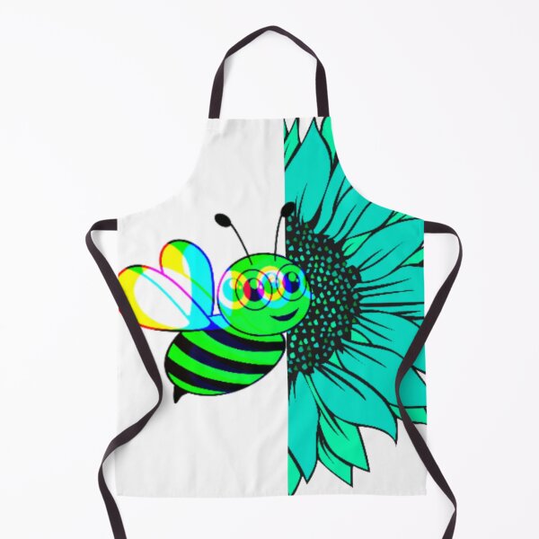 Item preview,  COLOFULLYSUN FLOWER AND BEE PRINT. designed and sold by marie1919.