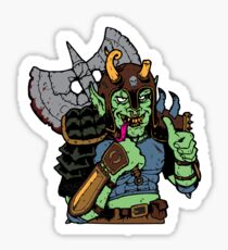 Everything is Orcsome Sticker