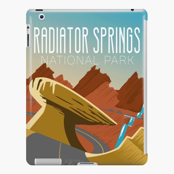 Radiator Springs National Park Poster by RollRedDesigns Sale | Redbubble Poster\