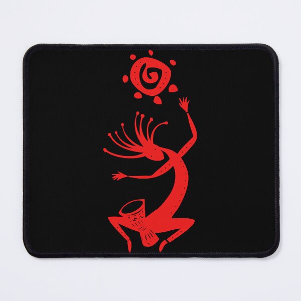 Item preview, Kokopelli Sun Drummer Red  designed and sold by AlisonFle96648.