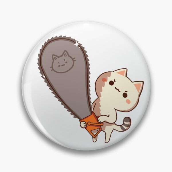 Item preview, Chainsaw Cat designed and sold by Vooolatility.