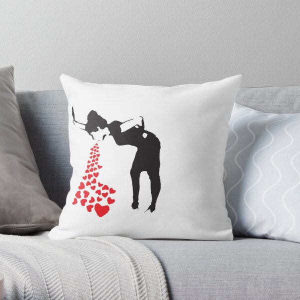 Lovesick Throw Pillow