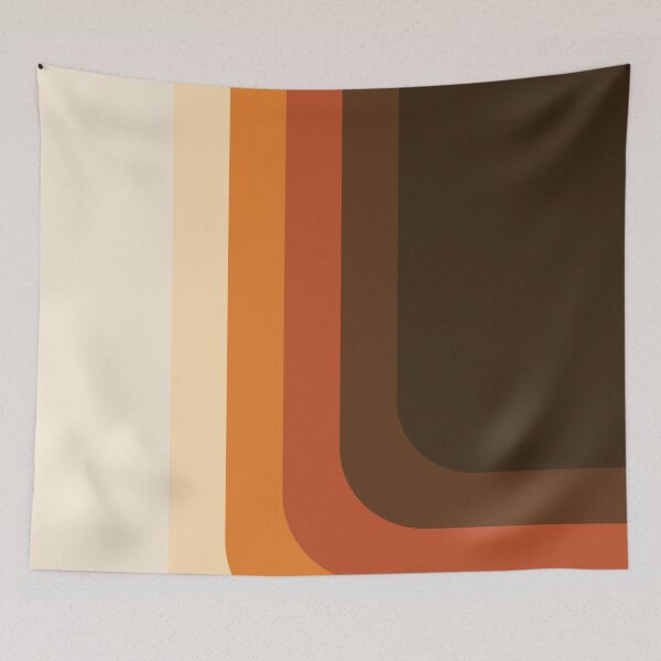 Item preview, 70s Retro Color Geometric Vintage Pattern designed and sold by ind3finite.