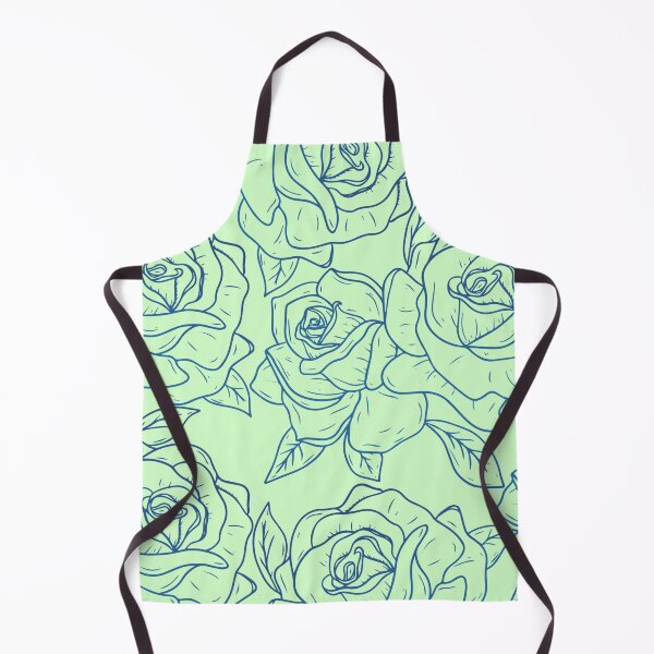 Item preview, Vintage Minimalistic Rose Floral Pattern On Mint designed and sold by GraphicsClub.