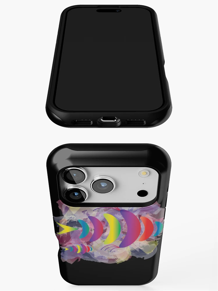 Thumbnail 3 of 4, iPhone Case, Shape Fish Design designed and sold by OSRPRO.