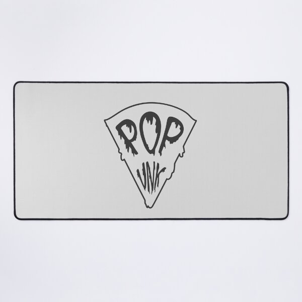 Item preview, Popunk Pizza Logo Minimal Dark designed and sold by TwistedByArt.