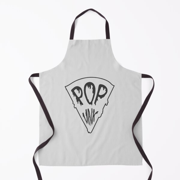 Item preview, Popunk Pizza Logo Minimal Dark designed and sold by TwistedByArt.