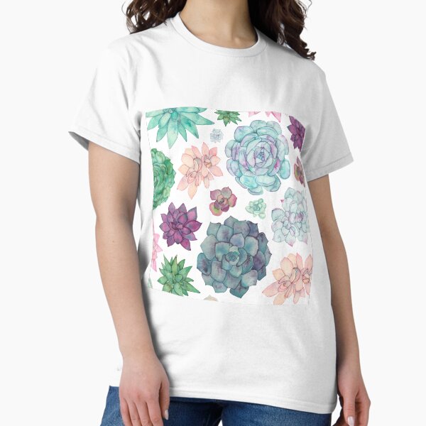 Succulent Garden Classic T-Shirt