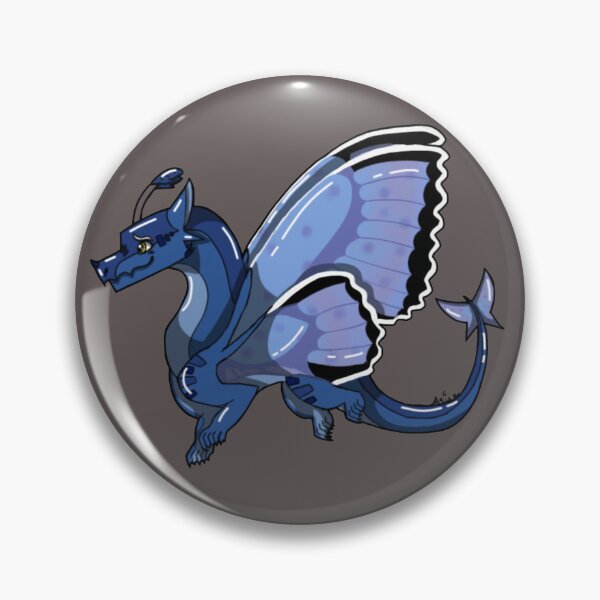 Item preview, Blue Copper Butterfly Dragon designed and sold by AquadaxDragon.