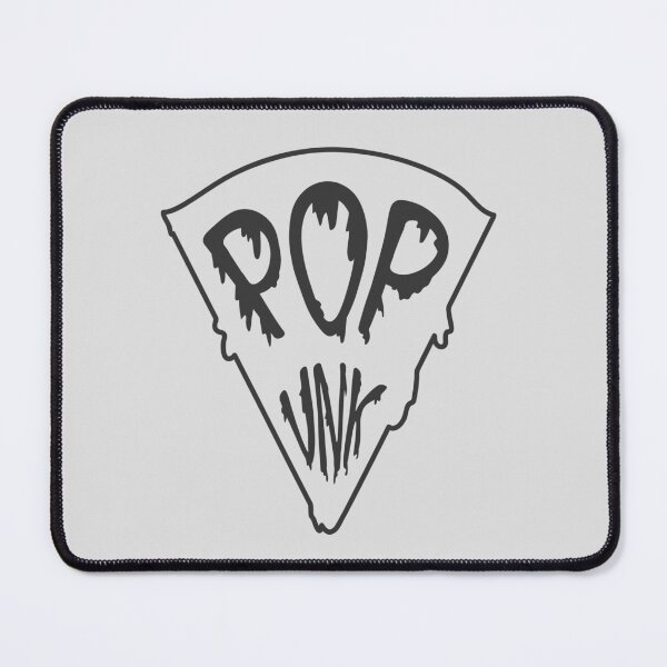 Item preview, Popunk Pizza Logo Minimal Dark designed and sold by TwistedByArt.
