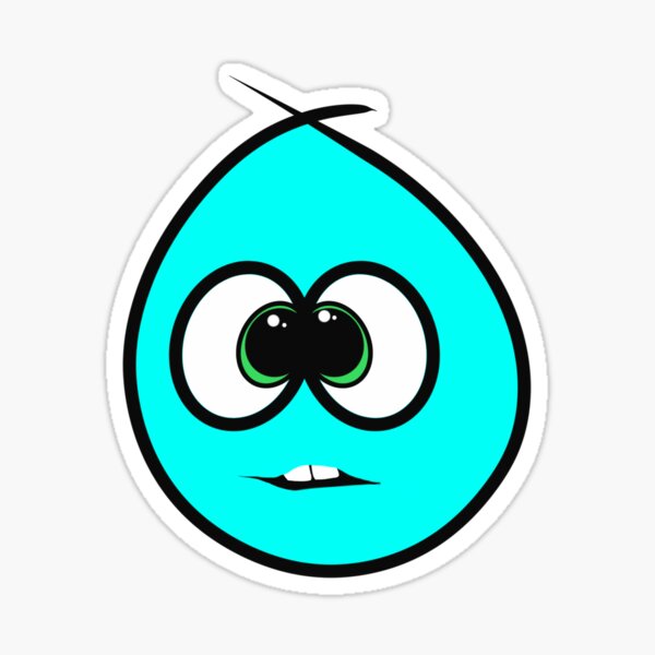 "Water Droplet" Sticker for Sale by FlippinTurtles Redbubble