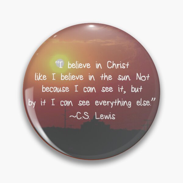 Item preview, C.S. Lewis Quote designed and sold by baileyvannatta.