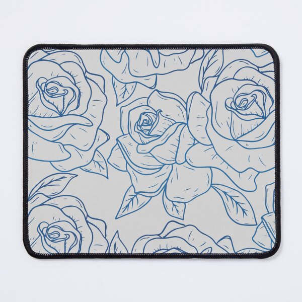 Item preview, Vintage Minimalistic Rose Floral Pattern On Grey designed and sold by GraphicsClub.