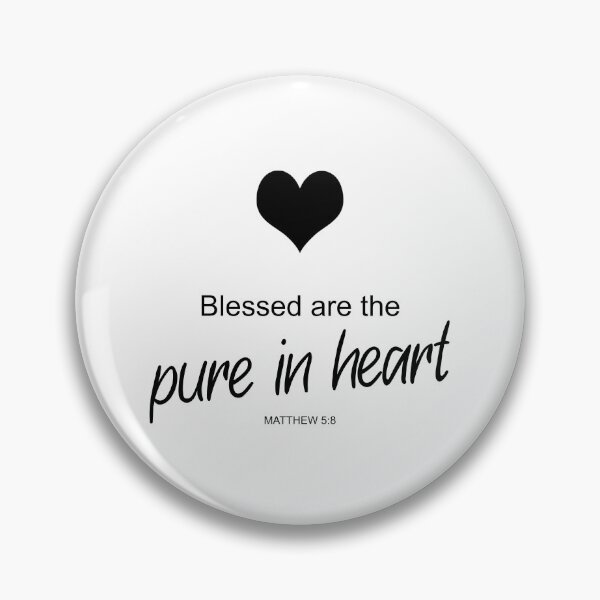Item preview, Blessed are the pure in heart - Matthew 5:8 designed and sold by aheartforgod.