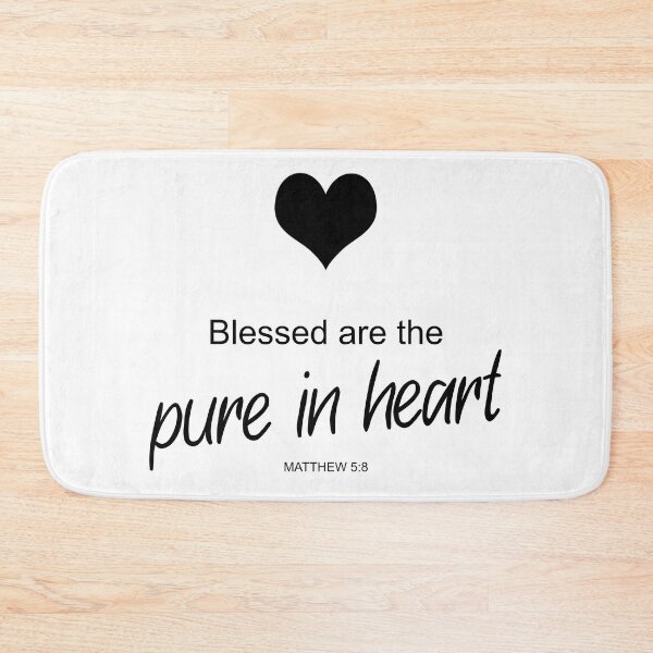 Item preview, Blessed are the pure in heart - Matthew 5:8 designed and sold by aheartforgod.